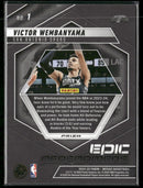 2024-25 Panini Mosaic Epic Performers Mosaic Victor Wembanyama #1