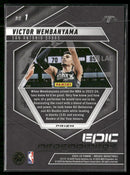 2024-25 Panini Mosaic Epic Performers Mosaic Victor Wembanyama #1