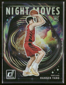 2025-26 Panini Donruss Night Moves Rookie Card Hansen Yang #12