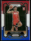 2023-24 Panini Prizm Prizms Red White and Blue Amen Thompson Rookie #150