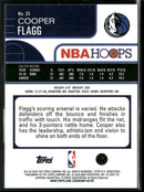 2025-26 Hoops Cooper Flagg Rookie #35