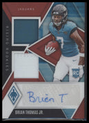 2024 Panini Phoenix Rookie Dual Patch Autographs Red /99 Brian Thomas Jr.