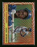 2025 Topps Chrome Platinum Orange Vibrations Refractors Darryl Strawberry #/25