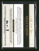 2013 Topps Tribute Commemorative Cuts Relics Blue Bryce Harper #/50 #CC-BH