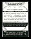 2011 Bowman Sterling Paul Goldschmidt Rookie #27