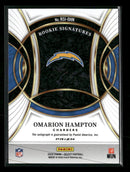 2025 Panini Select Rookie Signatures Prizm Omarion Hampton Auto #RSI-OHN
