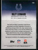 2025 Topps Signature Class Riley Leonard Rookie #116