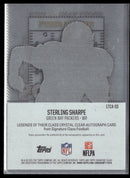 2025 Topps Legends Of Their Class Crystal Clear Auto Sterling Sharpe #LTCA-SS