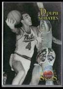 1996-97 Topps Stars Finest Atomic Refractors Dolph Schayes #141