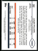 2024 Topps Chrome X-Fractor Caleb Williams Rookie #202