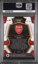 2022-23 Panini Select Premier League Orange Bukayo Saka 9 PSA #190