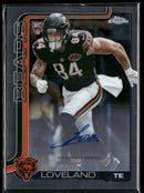 2025 Topps Chrome Rookie Auto Colston Loveland #RA-CL