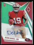 2019 Panini Phoenix Rookie Auto Green Deebo Samuel Rookie #/10 #113