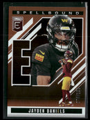 2025 Donruss Elite Spellbound Orange Jayden Daniels #/199 #12