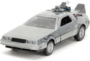 Back to the Future Hollywood Rides 1:32 scale DeLorean Time Machine 3-Pack