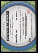 2022-23 Bowman University Dual Auto Relics Taulia Tagovailoa / Will Rogers /99