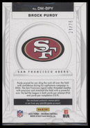 2024 Panini Obsidian Dusk Memorabilia Red /75 Joe Burrow #DM-JBW