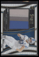 2023 Panini Select Jumbo Rookie Swatch White Prizm Sam LaPorta #/75 #SWA-SLA