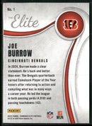 2025 Donruss Elite The Elite Red Joe Burrow #/99 #1