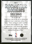 2025-26 Bowman Rockstar Rookies Green Refractor Cedric Coward #/99 #RR-11