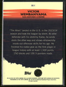 2024-25 Topps Chrome Countdown Complete Victor Wembanyama #CC-1