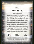 2025 Topps Home Field Advantage Bobby Witt Jr. #HA-8