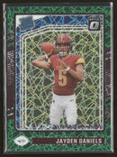 2024 Donruss Optic Green Velocity Jayden Daniels #248