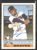 2025 Topps Heritage Real One Autographs Ronald Acuña Jr. Auto #ROA-RAC