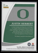 2021 Panini Immaculate Collection Collegiate Ink Justin Herbert #/99 Auto #II-JH