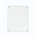 Deflecto Beveled Frame, 5 x 7 Inches, Metal Knobs (799593CR)