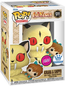 Funko Pop Inuyasha Kirara & Shippo 1311 Funko Exclusive Limited Edition Flocked Chase