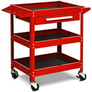 Rolling Tool Cart Mechanic Cabinet Storage ToolBox Organizer with Drawer