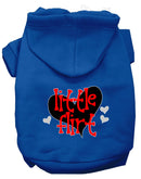 Pet, Dog & Cat Hoodie Screen Printed, "Little Flirt"