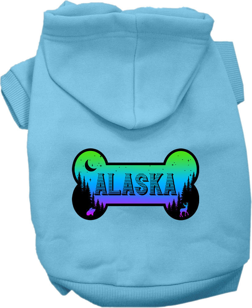 Pet Dog & Cat Screen Printed Hoodie for Medium to Large Pets (Sizes 2XL-6XL),