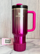 DYNAMITE MAROON MACRAME Tumbler Boot