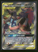 SM - Unbroken Bonds Greninja & Zoroark GX (201) (Alternate Full Art) #201/214