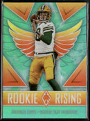 2020 Panini Phoenix Rookie Rising Teal Jordan Love #/175 #RR-4