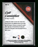 2025-26 Topps Signature Class Aristocrats Cade Cunningham #AR-14
