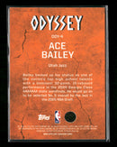 2025-26 Topps Signature Class Odyssey Rookie Card (RC) Ace Bailey #ODY-4