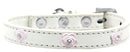 Dog, Puppy & Pet Widget Collar, "Light Pink Roses"