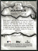 2026 Bowman Electric Sluggers Mojo Pink Refractors Bryce Harper #/199 #ES-6