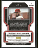 2022 Panini Prizm Rookie Autographs Red #/99 Cristopher Sanchez #RA-SZ
