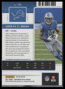 2021 Panini Contenders Optic Amon-Ra St. Brown Rookie Auto #131