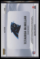 2025 Panini Instant NFL Clearly Instant Patch Auto Tetairoa McMillan /35