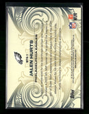 2025 Topps Signature Class Monarchs Of The Game Jalen Hurts #MTG-1