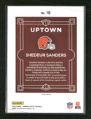 2025 Donruss Optic Uptown Shedeur Sanders #18