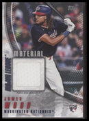 2025 Topps Major League Material Relics (Series Two) James Wood #MLM2-JW