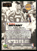 1997 Upper Deck Nestle Crunch Time Kobe Bryant #CT22