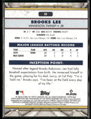 2025 Topps Inception Green Brooks Lee RC #99