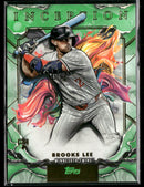 2025 Topps Inception Green Brooks Lee RC #99